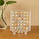 2 Stück Muschel Display Box Acrylic Magnetic Seashell Display Box Klare Muschel Aufbewahrungsbox Transparente Seashell Storage Box für Nagelbohrer Schmuck Kristall (36 und 16 Fächer)