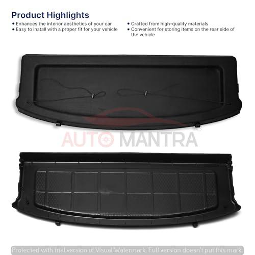 Image of Car Parcel Tray Diggi Luggage Tray in Perfect Fitting Compatible for Altroz