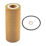 Motoforti Engine Oil Filter, for BMW 335d Base 3.0L L6 - Diesel 2009-2011, Plastic, with Gasket,