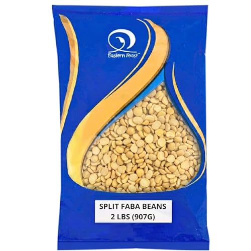 Eastern Feast - Peeled Split Faba Beans, 2 Lbs (907g)