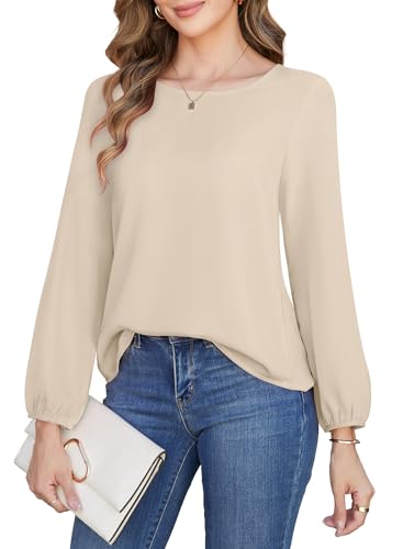 Image of Women's Sleeveless Chiffon Tank Top Business Casual Blouse Tunic Top