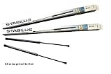 2x Stabilus 7628LW Gasfeder, Koffer-/Laderaum, Heckklappendämpfer für VW BORA Kombi (1J6) Baujahr 05.99 - 05.05, GOLF IV (1J1) Baujahr 08.97 - 06.05, PASSAT Variant (3B6) Baujahr 10.00 - 08.05 + TÜRSCHLOSSPFLEGEÖL ALS GESCHENK