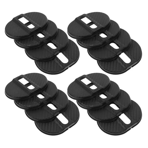 Cubiertas protectoras de cerradura FOMIYES para amortiguar golpes en pestillos de coche, 40 uds
