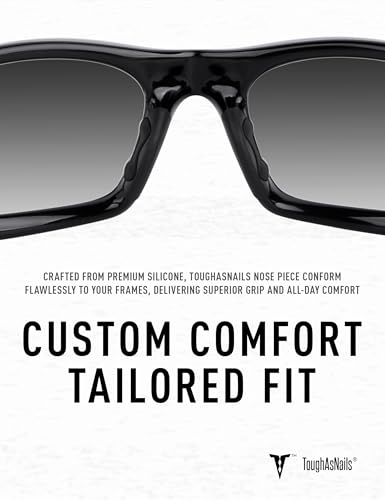 Image of ToughAsNails Replacement Nose Pads Pieces for Oakley Straight Jacket 2007 Sunglasses - Standard Fit