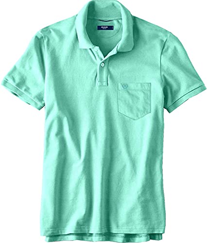 Image of Celsius Men's Half Sleeve Classic Solid Pique Polo with Pocket
