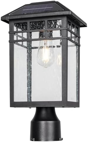 Waterproof Outdoor Post Light Fixture, 2 Pack Dusk To Dawn Lap Posts