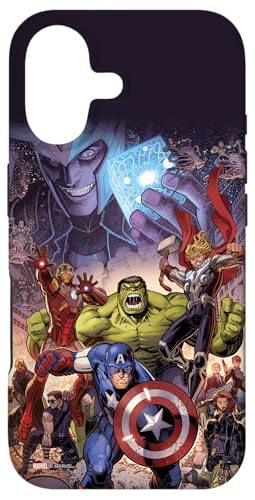 Marvel The Avengers Infinity Saga Comic Cover Case for iPhone
