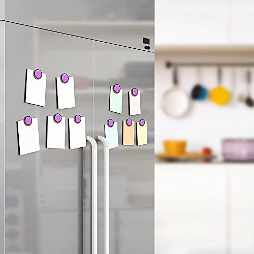 Fridge Large Magnets 18 Pcs Hematite Magnetic Stones, Neat Polished Magnets For Home Office Kitchen, Refrigerator Neat Gift, Neat Perfect Home Decorations For Educator, Professional, Commercial #TOP2
