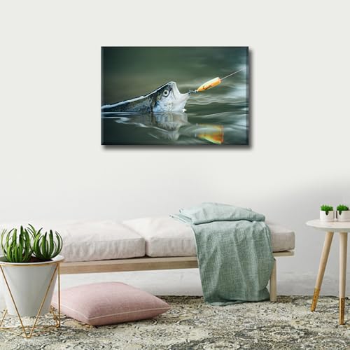 Toile de pêche océan de qualité supérieure avec cadre rustique