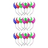 Lo mejor para nosotros: este artículo es una delicada y elegante diadema de cuerno LED, que está fabricada especialmente para la decoración de disfraces. Con esta diadema intermitente, serás único y llamativo en las fiestas. Hay tres luces LED con dos pilas. Fácil de usar y llevar