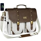 MATEIN Canvas Messenger Bag 15.6 Inch