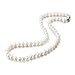 Nonnyl Classic Round White Freshwater Cultured Pearl Necklace 18" (6-7MM)