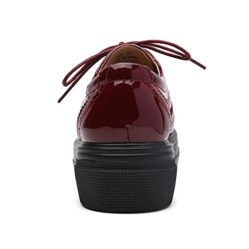 Dadawen - Scarpe da donna con lacci, stile casual