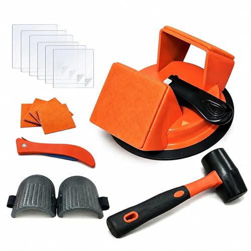 Floor Gap Fixer Tool, 45° Dual-Sided Floor Suction Cup Tool,