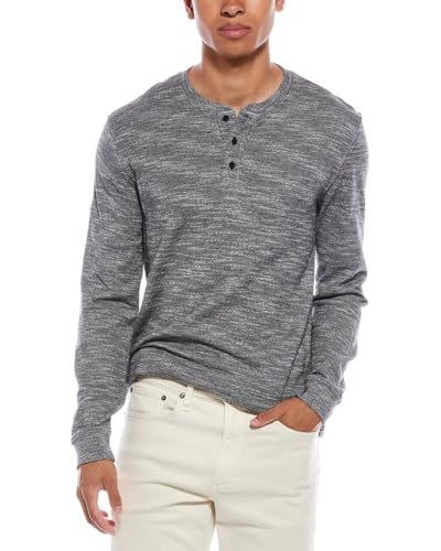 Vince Heather Double Face Henley
