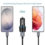 36W Fast USB Car Charger for Samsung A57/A56/A55/A37/A17/A16/A36 Android - Image 3