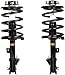OREDY Front Pair Complete Quick Struts Shock Coil Spring Assembly Kit 172267 172268 SR4185 SR4186 11762 11761 compatible with 2003 2004 2005 2006 2007 NISSAN MURANO