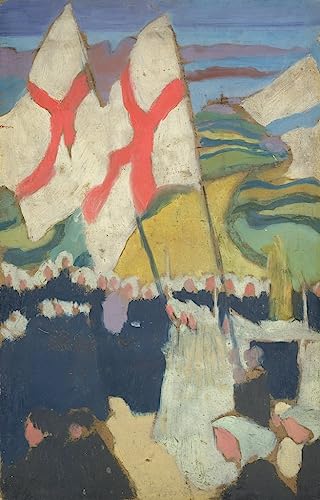 Toile Procession des Etendards Maurice Denis 60x90cm pour salon