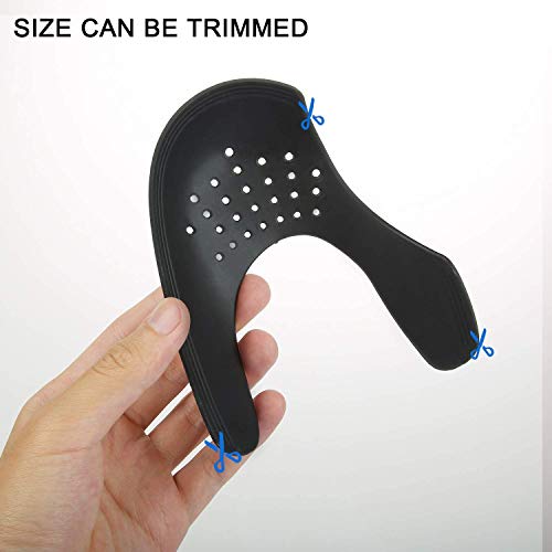 Comfowner Shoe Shields Crease Protectors Toe Box Decreaser Prevent Shoes Crease Indentation Anti-Wrinkle Shoes Creases Protector Men\'s 7-12/ Women\'s 5-8(4pair)