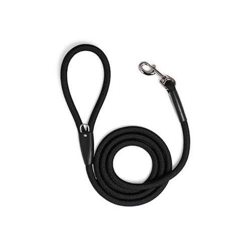 Youly by Petco Rope Dog Leash Black 6-ft Long 1/2-in Wide