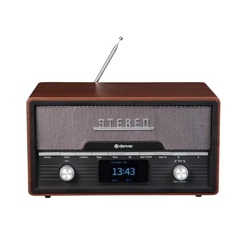 Denver Retro Dab+/FM Radio con CD/BT/USB MDA-525DW