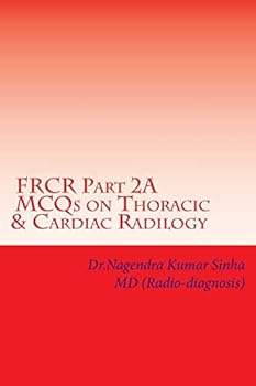 Paperback FRCR Part 2A, MCQs on Thoracic & Cardiac Radiology Book