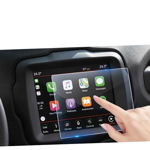 Protecteur d'écran Renegade Uconnect 2018 2019 verre trempé 7 pouces voiture