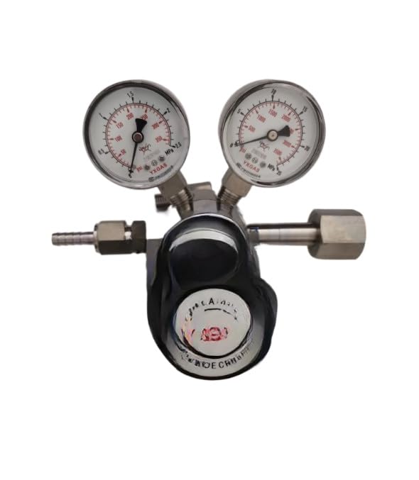 GR11LG stainless steel 316L pressure reducer laboratory cylinder with pipeline