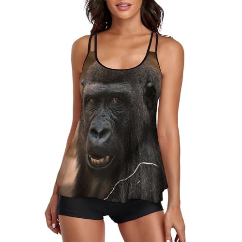 Tankini femme robe de plage et shorty pour vacances d'été et piscine