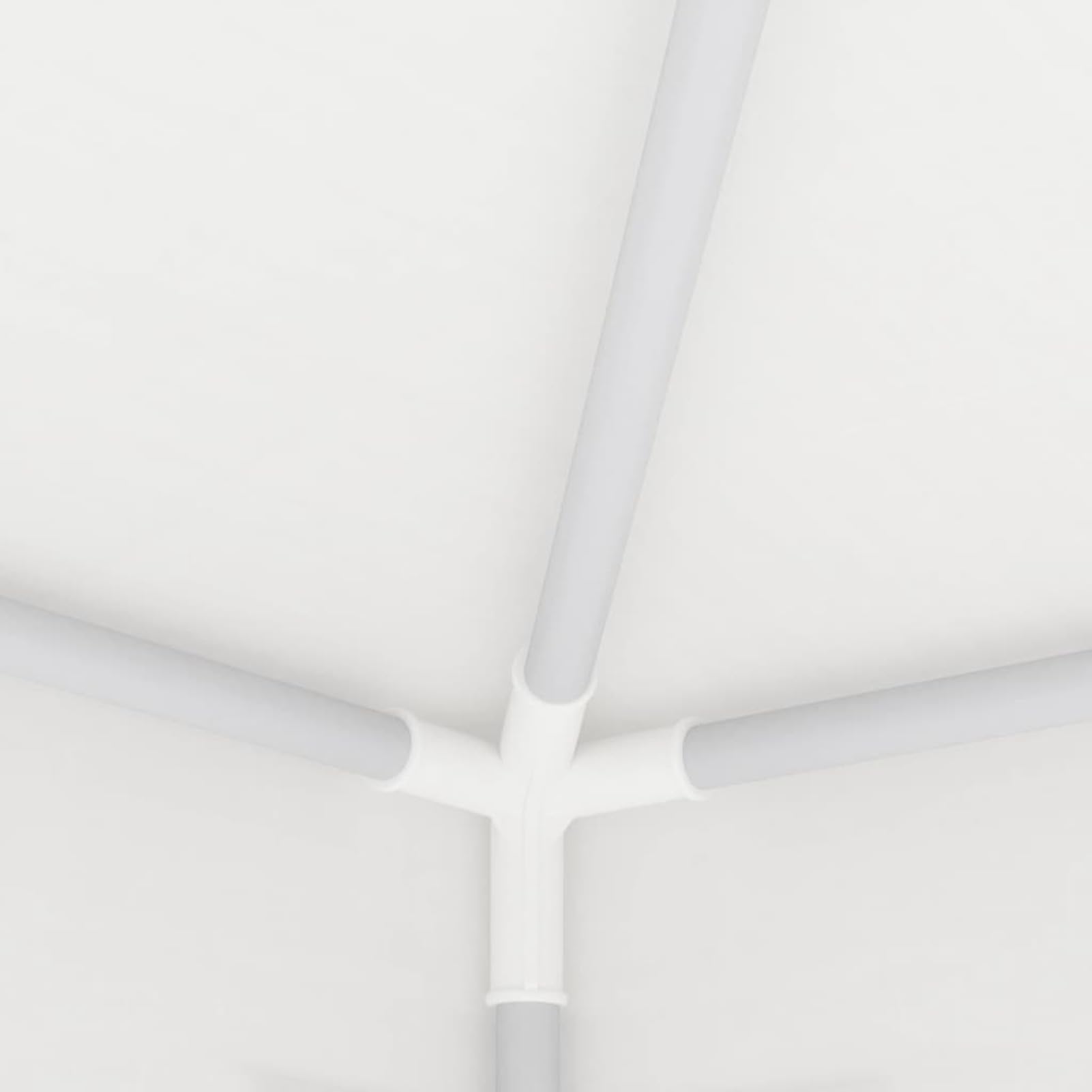 Homgoday Casa Mobilia Gazebo Professionale con Pareti 2,5x2,5 m Bianco 90 g/m², Gazebo da Giardino, Gazebo Ombrellone da Giardino Spiaggia Pesca Esterno Antivento per Arredo Giardino Terrazzo Ambienti