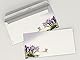 Motivpapier Set mit Umschlag Krokusse 20 Blatt A4 und 20 passende Kuverts