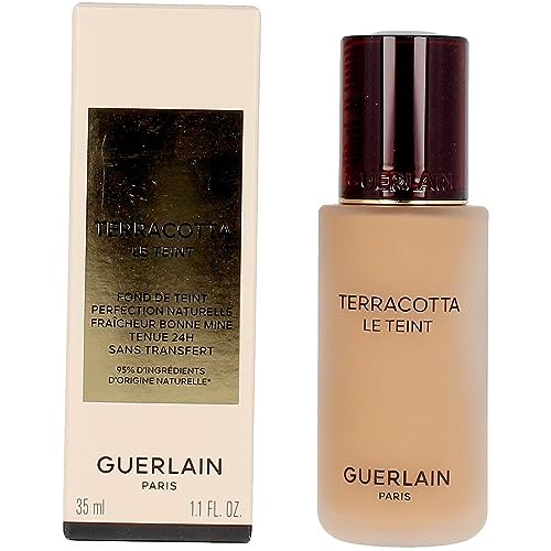 Image of Terracotta Le Teint 24H Wear No-Transfer Foundation - 4.5N Neutral by Guerlain for Women - 1.1 oz Foundation
