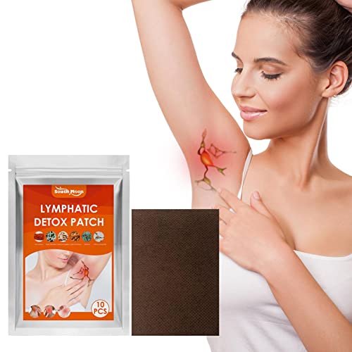 HongYan Patch de Soin lymphatique - Patch lymphatique des aisselles - des Solutions Naturelles pour Le Drainage lymphatique, Anti-gonflement soulagent la Fatigue et améliorent Le Sommeil Cover