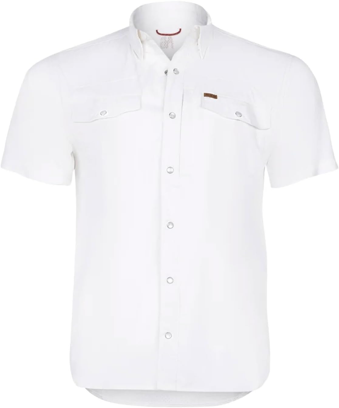 AG-GEAR Men's Short Sleeve Stockyard Pearl Snap Shirt, Breathable Button-Down Western Shirt for Men