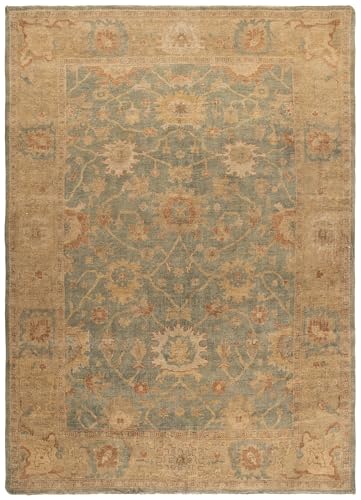 Safavieh Oushak Area Rug 9x12 Green & Brown