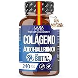 Colágeno Hidrolizado con Ácido Hialurónico y Biotina para Cabello, Zinc y Coenzima Q10. Anticaída Mujer. Made in Italy No OGM