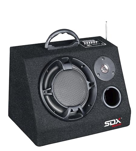 SDX Bluetooth Active Speaker System Digital Music Player & FM Radio