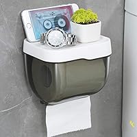 Porta carta igienica, porta carta igienica a parete in acciaio inox 304