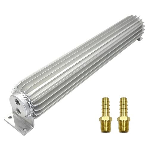 Flashpower 18'' Dual Pass Aluminum Finned Transmission Oil Coolers