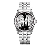 Fortschrittliche Technologie: Zuverlässige japanische Quarz-Kristall-Uhrwerk-Technologie für genaue Zeit und absolut leise Umgebung.