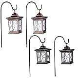 💡WETTERFEST - Diese Solarleuchten sind IP65-wasserdicht und für jedes Wetter wie Schnee, Frost und Hitze geeignet. Für den Einsatz überall im Freien, wo die Lichter im Sonnenlicht stehen. Beleuchten Sie Ihre Wege, Terrassen, oder Blumenbeete