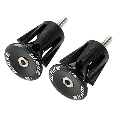 Wake Bar End Plugs Black Handlebar End Caps Bike Handlebar Plugs Road Bike Mountain Bike MTB BMX Cover