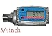 3/4" Automatic Turbine Digital Diesel Oval Gear Fuel Flow Meter L/ GAL/PTS/QTS