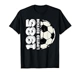 1985 limited edition 40 compleanno uomo donna anni calcio maglietta