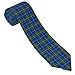 Province Of Nova Scotia Tartan Men'S High-End Fashion Tie - Fully Printed Strip, Silk-Feel Polyester Tie