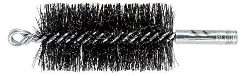 PFERD 89656 2-1/2" Double Spiral Flue Brush, 0.012 Carbon Steel, 4-1/2" Brush Part Length, 2-1/4" OD