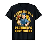 Plumbing Hero Tee for Dads and Trades
