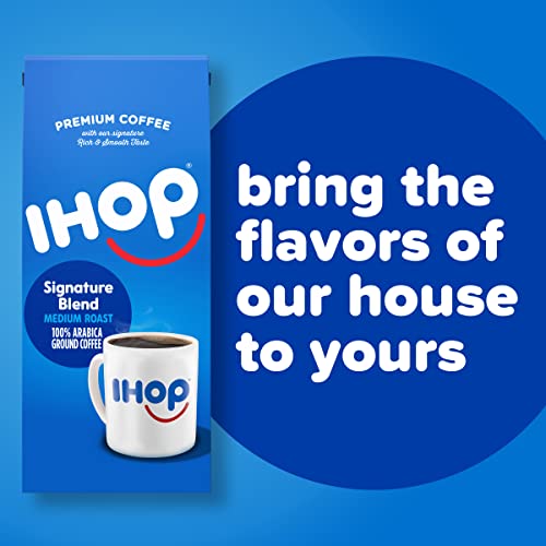 Ihop Medium Roast Signature Blend Ground Coffee, 12 Oz Bag #TOP4