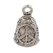 PEACE SIGN Guardian® Bell Motorcycle - Harley Accessory HD Gremlin NEW Riding Bell Key Ring Mod Dyna FXR Custom Triumph Heritage Sportster Chopper 1200 Iron 880 Vulcan Goldwing Honda Yamaha Kawasaki Sport Street Road Warrior
