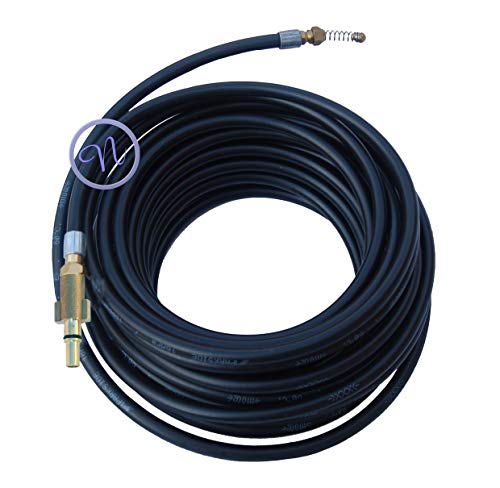 Titan TTB1800PRW, TTB2200PRW, TTB536PRW Pressure Washer Drain Cleaner Hose 15 Meter Long With Flexible Jet Nozzle